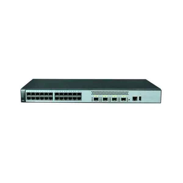 S5720S-28X-PWR-LI-AC(24 Ethernet 10/100/1000 ports,4 10 Gig SFP+,PoE+,370W POE AC 110/220V)