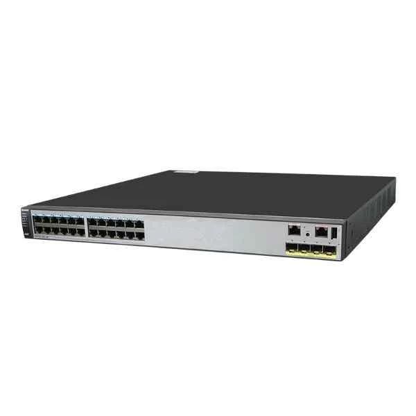 S5730-36C-HI | S5730-36C-HI (24 x 10/100/1,000 BASE-T ports, 4 x 10 GE SFP+ ports, 1 expansion slot, without power module)