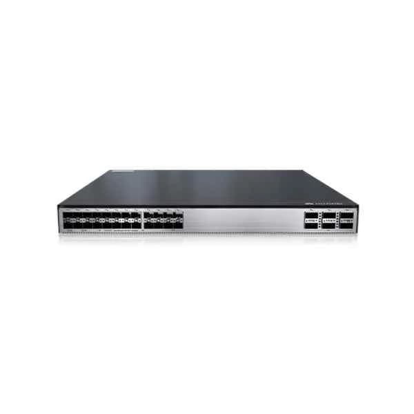 S5732-H24UM2CC | Huawei CloudEngine S5732-H Series Multi-GE Switch, Management of up to 1024 APs, 24 x 100M/1G/2.5G/5G/10G Base-T Ethernet ports, 4 x 25 GE SFP28 + 2 x 40 GE QSFP+ or 2 x 100 GE QSFP28