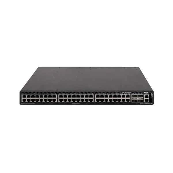 s6520x-54xc-upwr-si h3c s6520x-si multi-gigabit 10ge switches, 48*100m/1g/2.5g/5g/10gbase-t upoe ports, 4*qsfp plus ports, 1*expansion slot, 2*power module slots