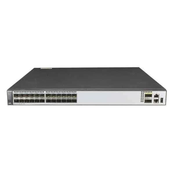 S6720-30C-EI-24S-DC | S6720-30C-EI-24S-DC (24 10 Gig SFP+,2 40 Gig QSFP+ interface,with 1 interface slot,with 350W DC power supply)