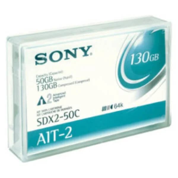 sdx2-50w sony ait-2 (50/130) gb tapes