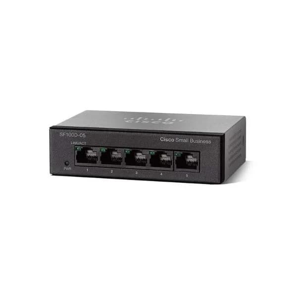 Cisco SF110D-05 - 5-Port 10/100 Desktop Switch