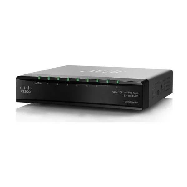sf110d-08 cisco sf110d-08 8-port 10/100 desktop switch