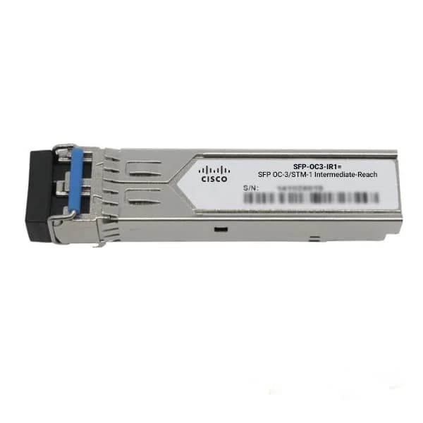 sfp-oc3-ir1= oc3/stm1 sfp single mode fiber intermediate reach