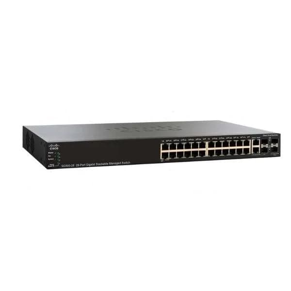 sg500-28p cisco sg500-28p 28-port gigabit poe stackable managed switch