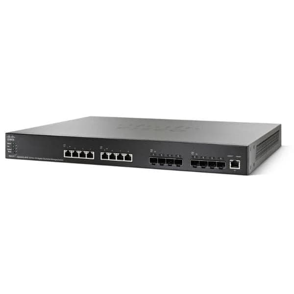 sg550xg-8f8t 8 x 10 gigabit ethernet 10gbase-t copper port, 8 x 10 gigabit ethernet sfp+ (dedicated), 1 x gigabit ethernet management port
