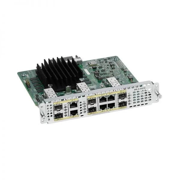 SM-X module with 6-port dual-mode GE / SFP