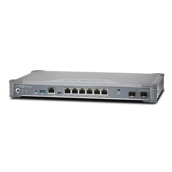 srx300 srx300 (hardware only, require srx300-jsb or srx300-jse to complete the system) with 8ge (w 2x sfp), 4g ram, 8g flash. includes external power supply and cable. rmk not included