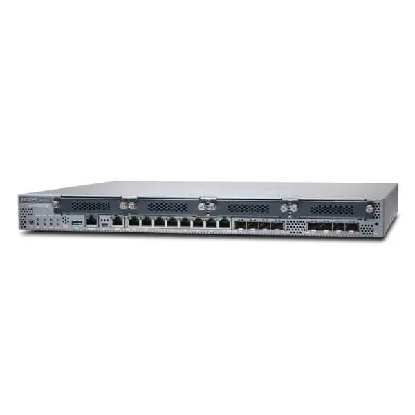 srx340-sys-je srx340 services gateway includes hardware (16ge, 4x mpim slots, 4g ram, 8g flash, power supply, cable and rmk) and junos software enhanced (firewall, nat, ipsec, routing, mpls, switching and application security).