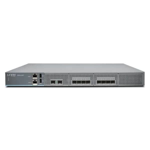 srx4200-sys-je-dc srx4200 services gateway includes hardware (8x10ge, two dc psu, four fan trays, cables and rmk) and junos software enhanced (firewall, nat, ipsec, routing, mpls and application security)