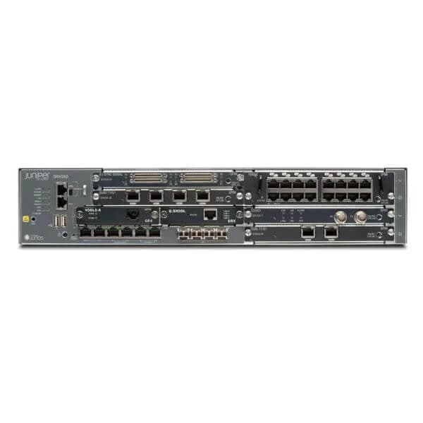 SRX550 Services Gateway with 4G DRAM, 8G CF and 1 AC PSU