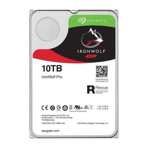 Seagate IronWolf Pro 3.5" 10000 GB Serial ATA III (ST10000NE0008)
