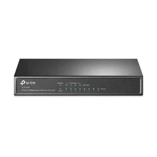 TL-SF1008P POE SWITCH 8PORT 10/100 4PORT RJ45/POE