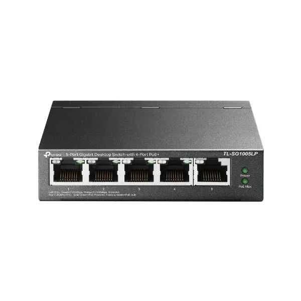 TL-SG1005LP-Unmanaged-GigabitEthernet(10/100/1000)-PoweroverEthernet(PoE)-Wallmountable