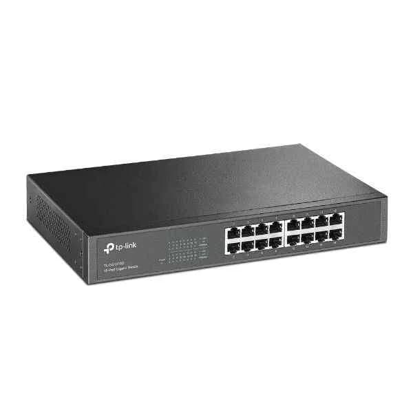 GIGABIT DESKTOP SWITCH 16PORT 16/10/100/1000M  METAL CASE