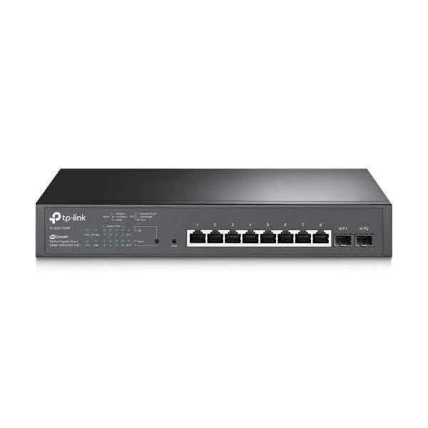 tl-sg2210mp jetstream 10-port gigabit smart switch with 8-port poe+