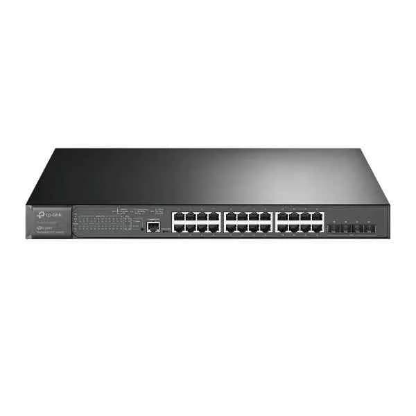 tl-sg3428xmp jetsteam 24-port gbt and 4-port 10ge sfp+ l2+ mng sw w/24-port poe+