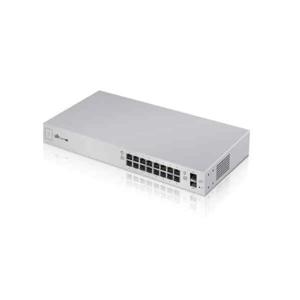 UBNT UniFi US-16-150W Enterprise PoE 16-Port Managed PoE Gigabit Switch 