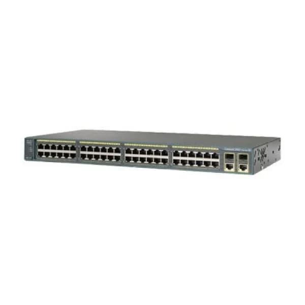 Catalyst 2960 48 10/100 PoE + 2 1000BT +2 SFP LAN Base Image 