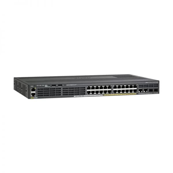 ws-c2960x-24psq-l catalyst 2960-x 24 gige poe 110w, 2xsfp + 2x1gbt, lan base