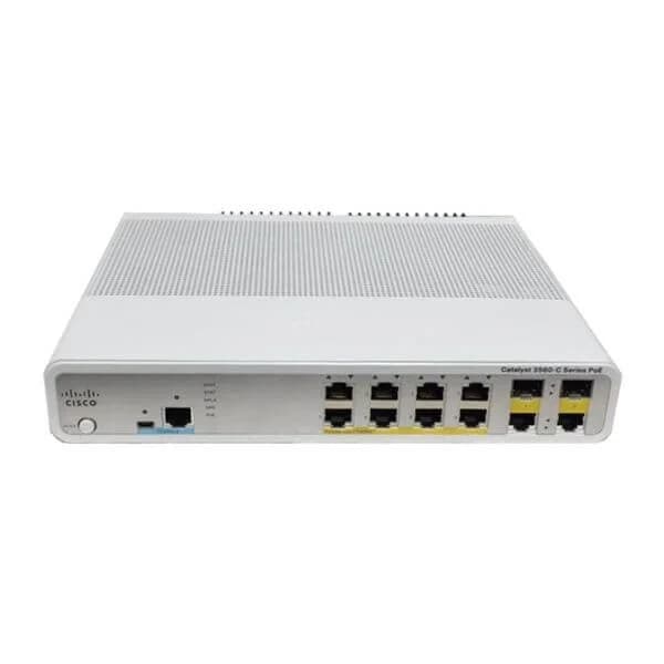 ws-c3560c-8pc-s catalyst 3560c switch 8 fe poe, 2 x dual uplink, ip base