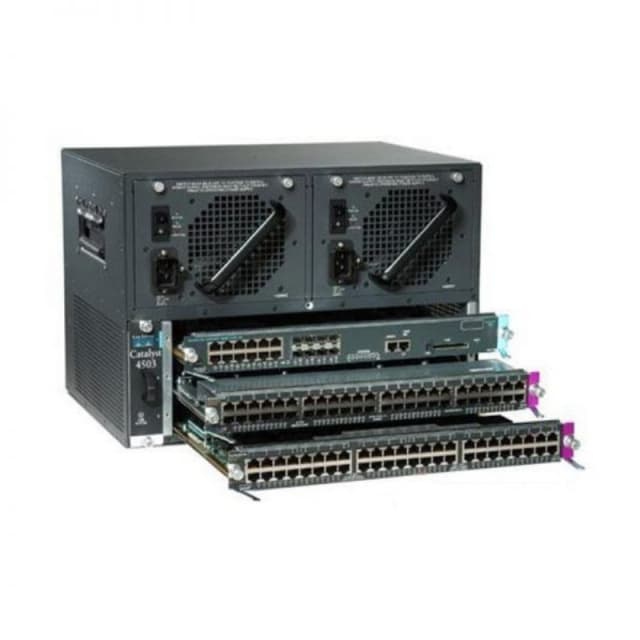 Cisco switch 4500 Chassis (3-Slot),fan, no p/s