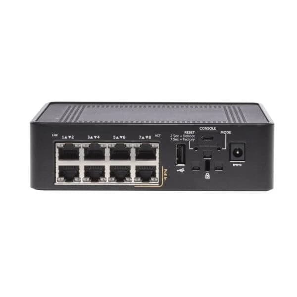 x1008 dell networking x1008 intelligent web management switch, 8x 1gbe port, ac or poe powered