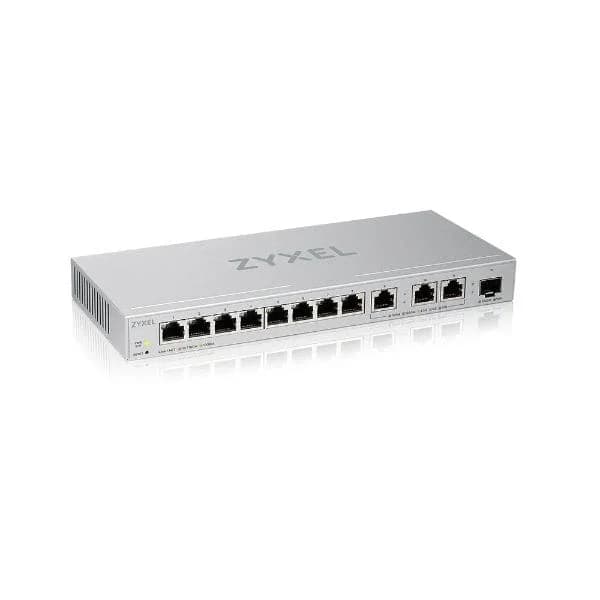 12-Port Web-Managed Multi-Gigabit Switch includes 3-Port 10G and 1-Port 10G SFP+