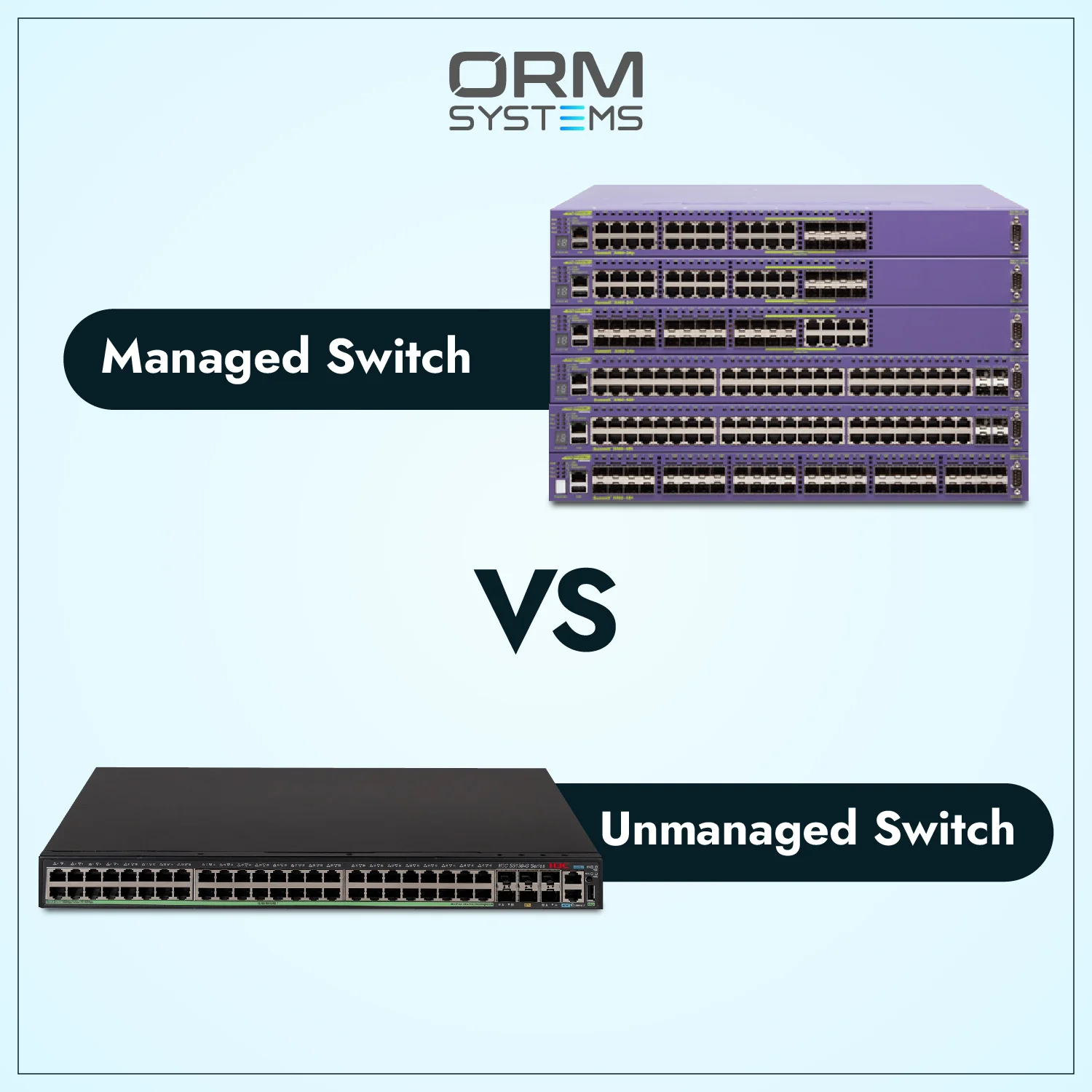 Managed Switch Vs Unmanaged Switch: Everything You Need to Know in 2025