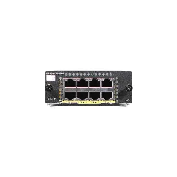 8-port 10 GE BASE-T interface card
