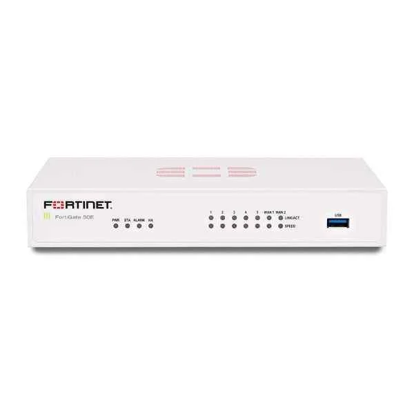 FG-50E Hardware plus 5 Year 24*7 FortiCare and FortiGuard Unified (UTM) Protection (FG-50E & FC-10-0050E-950-02-60)