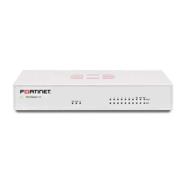FortiGate-61E, Hardware plus 24x7 FortiCare and FortiGuard Enterprise Protection