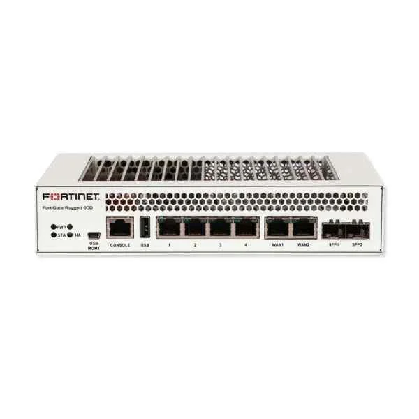 FortiGateRugged-60D, Hardware plus 24x7 FortiCare and FortiGuard Enterprise Protection