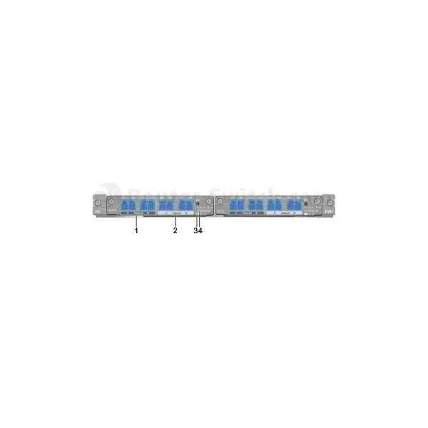 2 Link LC/UPC Singlemode Optical Interface Bypass Protect Card