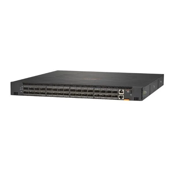 Aruba 8325-32C 32-port 100G QSFP+/QSFP28 Back-to-Front 6 Fans and 2 Power Supply Bundle