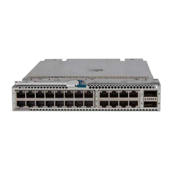 24-Port 10GBASE-T and 2-Port QSFP Plus Interface Card with MACSec