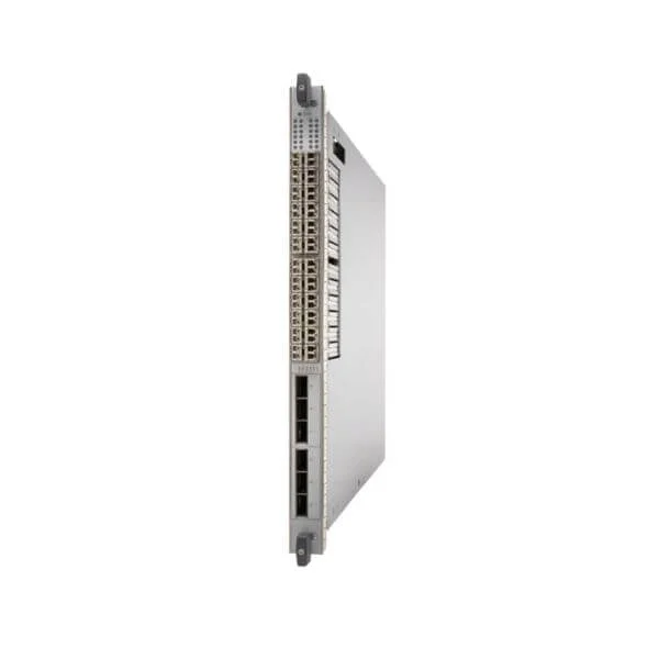 MPC5EQ-100G10G MPC, price includes, HQOS, 1 million queues, full scale L2/L2.5, reduced scale L3 features, up to 2M routes in the FIB, up to 6M routes in the RIB, and up to 32 L3VPN instances per card; requires optics sold separately.