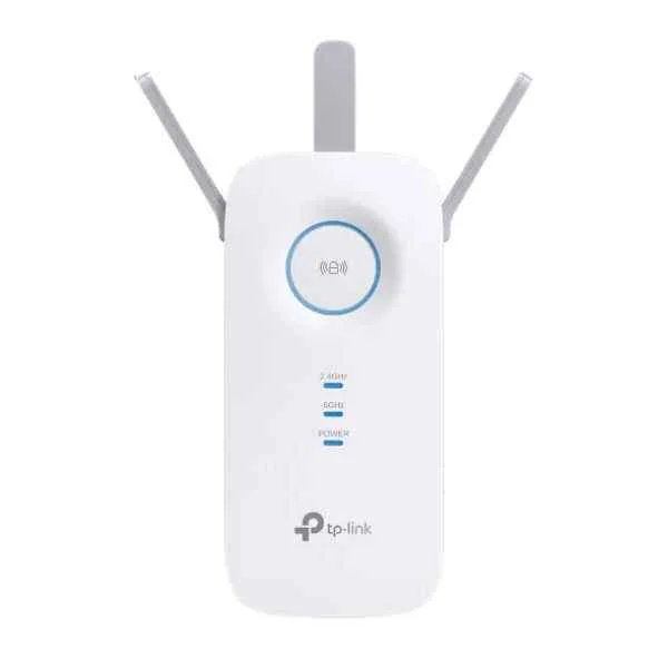 TP-LINK AC1900 Wi-Fi Range Extender - Network transmitter - 1900 Mbit/s - 10,100,1000 Mbit/s - External - 23 dBm - 10/100/1000Base-T(X) (RE550)
