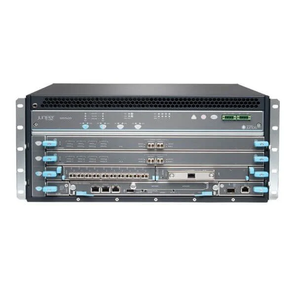 SRX5400 chassis, backplane installed, no fan, no power supply
