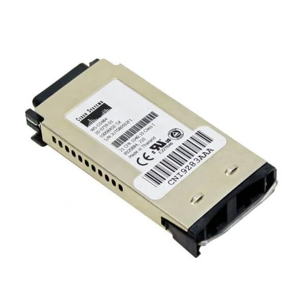 1000BASE-SX Short Wavelength GBIC (Multimode only)