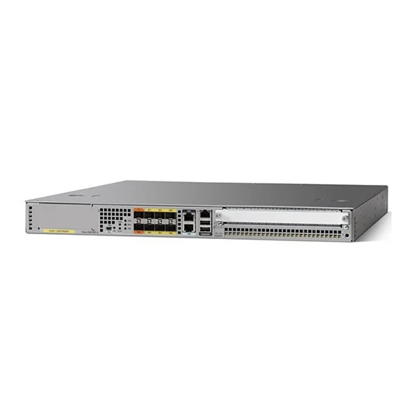 Cisco ASR1000-series router, Build-in Gigabit Ethernet port, 6 x SFP ports, 2 x SFP+ ports, 2.5G system bandwidth