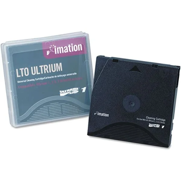 Imation LTO Ultrium Cleaning Tapes
The Imation LTO-2 tape cartridge offers 200GB of native storage capacity and 400GB of compressed capacity. The LTO2 with Ultrium technology comes equipped with a proprietary servo writing method that optimizes tape tracking and allows for accurate reading and writing of data.