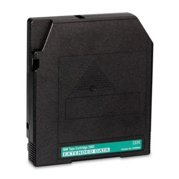 IBM Data Tape Cartridge, 700GB, 3592JB P/N 23R9830
The IBM JB tape cartridge provides quick access to data and enhanced storage capacity. The JB model also includes a memory chip tracker to monitor cartridge and tape drive usage while providing advanced security features.