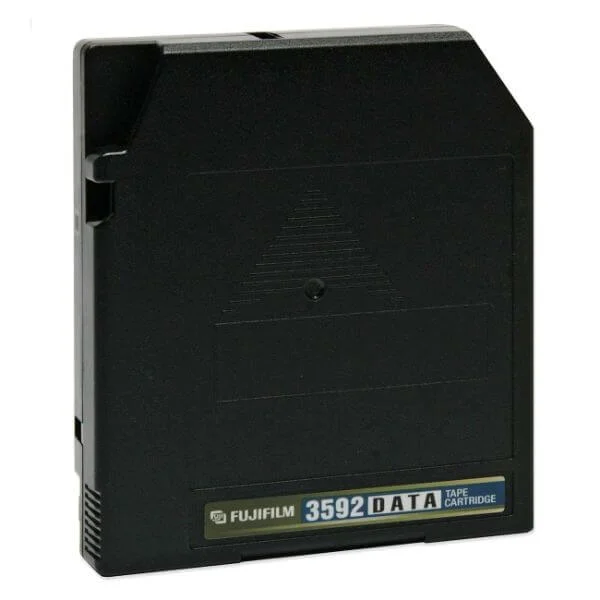 Fuji, 3592JA 300GB
With Fuji offering some of the highest capacity of any cartridge tape drives, you are sure to get proven performance and durability with the Fuji 3592 ½ inch JA tape media.

Featuring Fujifilm's proprietary NANOCUBIC technology, the Fuji 3592 JA tape cartridge offers 300 GB of native capacity and at a 3:1 ratio offers up to 900 GB of compressed capacity and a native transfer rate of 104MB per second.