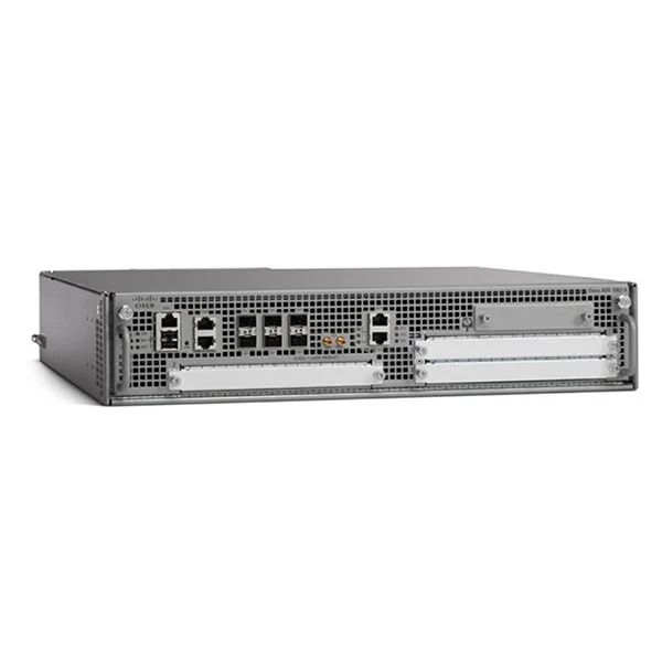 Cisco ASR1000-series router, Build-in Gigabit Ethernet port, 5G system bandwidth, 6 x SFP ports