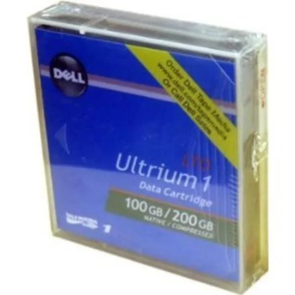 Dell Ultrium LTO-1 Data Tape Cartridge (100/200) GB 09W084
The Dell LTO-1 Ultrium has been developed to be a durable and reliable storage option for organizations that must preserve large amounts of valuable data.