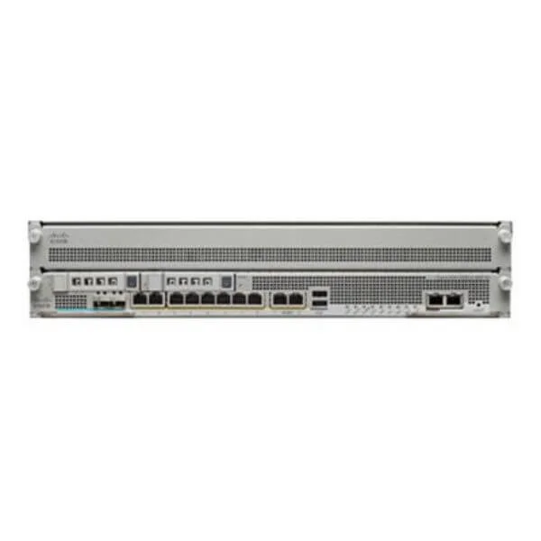 Cisco ASA 5585 Firewall ASA5585-S20-K8 ASA 5585-X Chassis with SSP20, 8GE, 2SFP,2GE Mgt, 1 AC, DES
