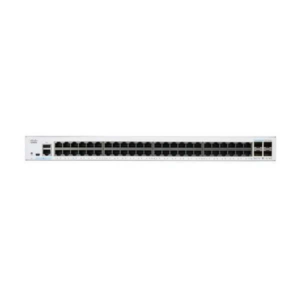 Cisco Business 250 Switch, 48 10/100/1000 ports, 4 Gigabit SFP