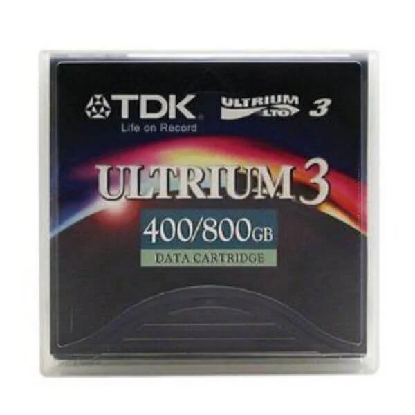 TDK LTO-3 (400/800)GB
The TDK LTO-3 features 400GB native capacity and 800GB compressed capacity for organizations seeking a stable and reliable means of backing and retrieving valuable data.